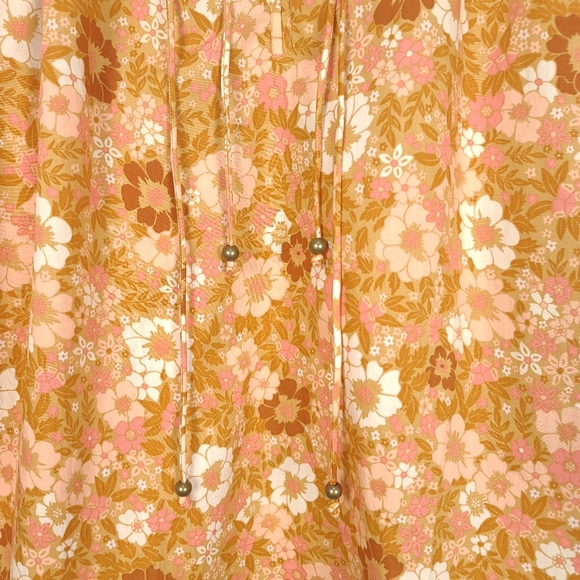 SPELL & THE GYPSY COLLECTIVE Anne Blouse Floral Pecan - Picture 11 of 16